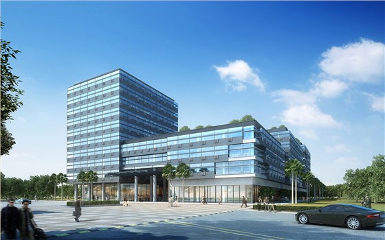 电子公司总部产业园规划设计案例2