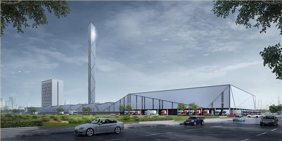 电梯厂厂房设计案例2