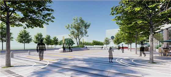 科技园景观设计案例2