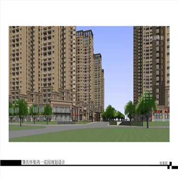 鸿一花园商业住宅楼