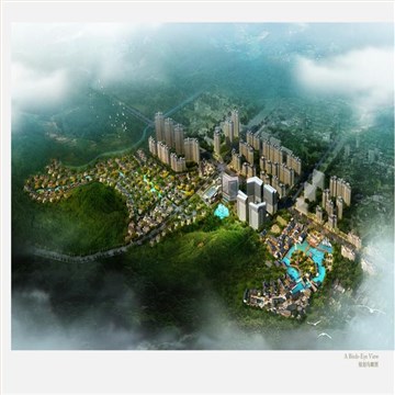 赤壁印象商业住宅规划设计