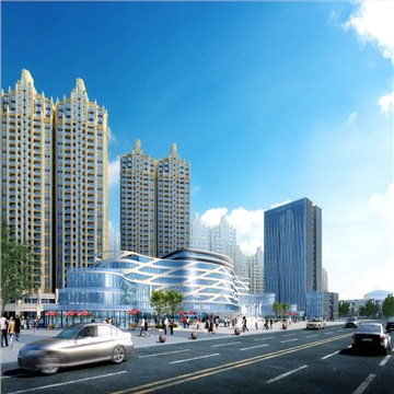 河南嵩县城市综合体城市规划