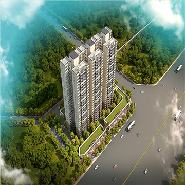 清华名都商业住宅楼设计