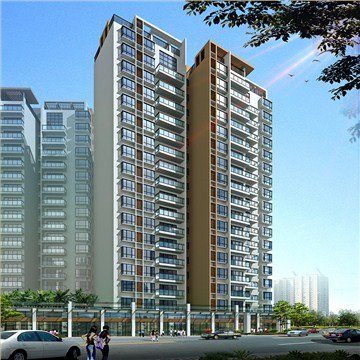 滨江豪庭住宅楼