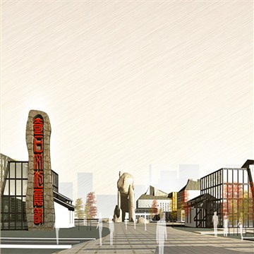 柳州马鹿山奇石休闲公园奇石展览四号馆