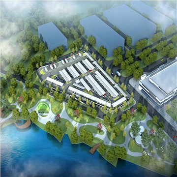 厂前区综合办公楼规划设计