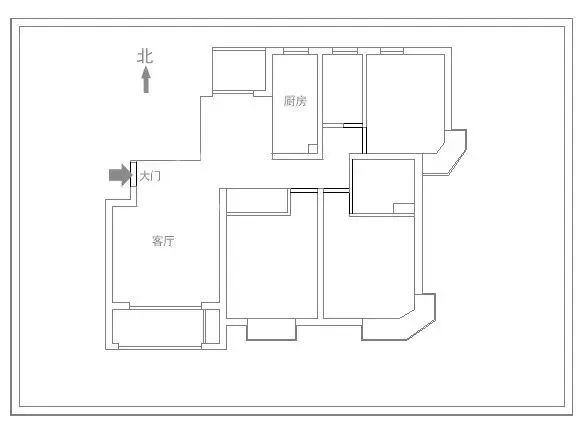 入户门不能正对厕所和厨房门