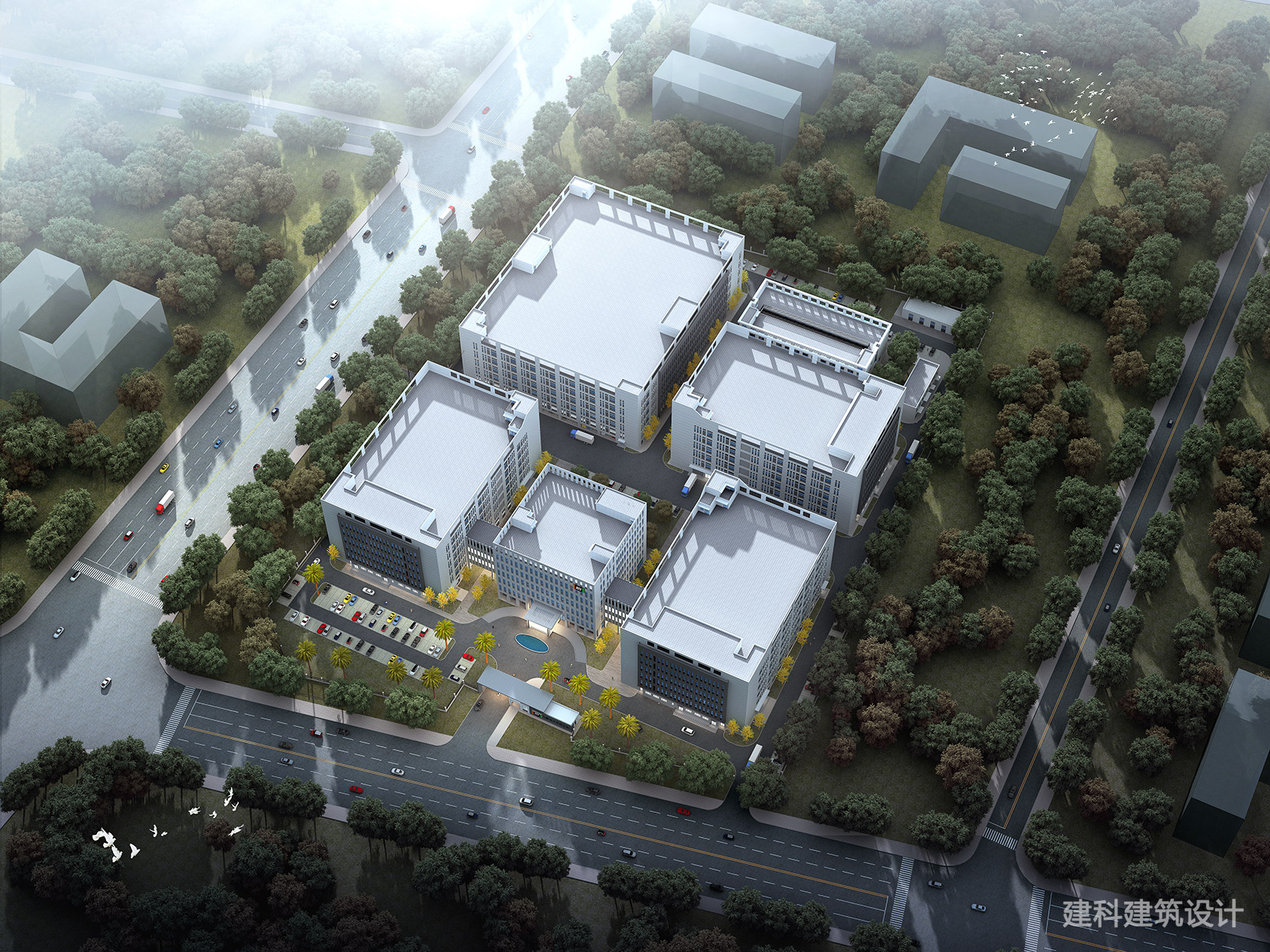 基于低碳生态理念的工业园区规划设计