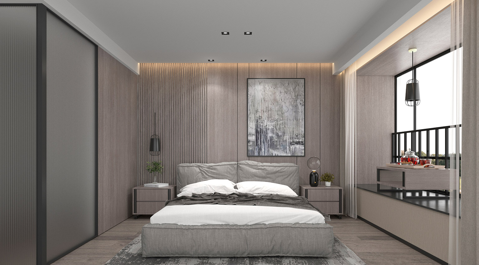 主人房装修设计案例