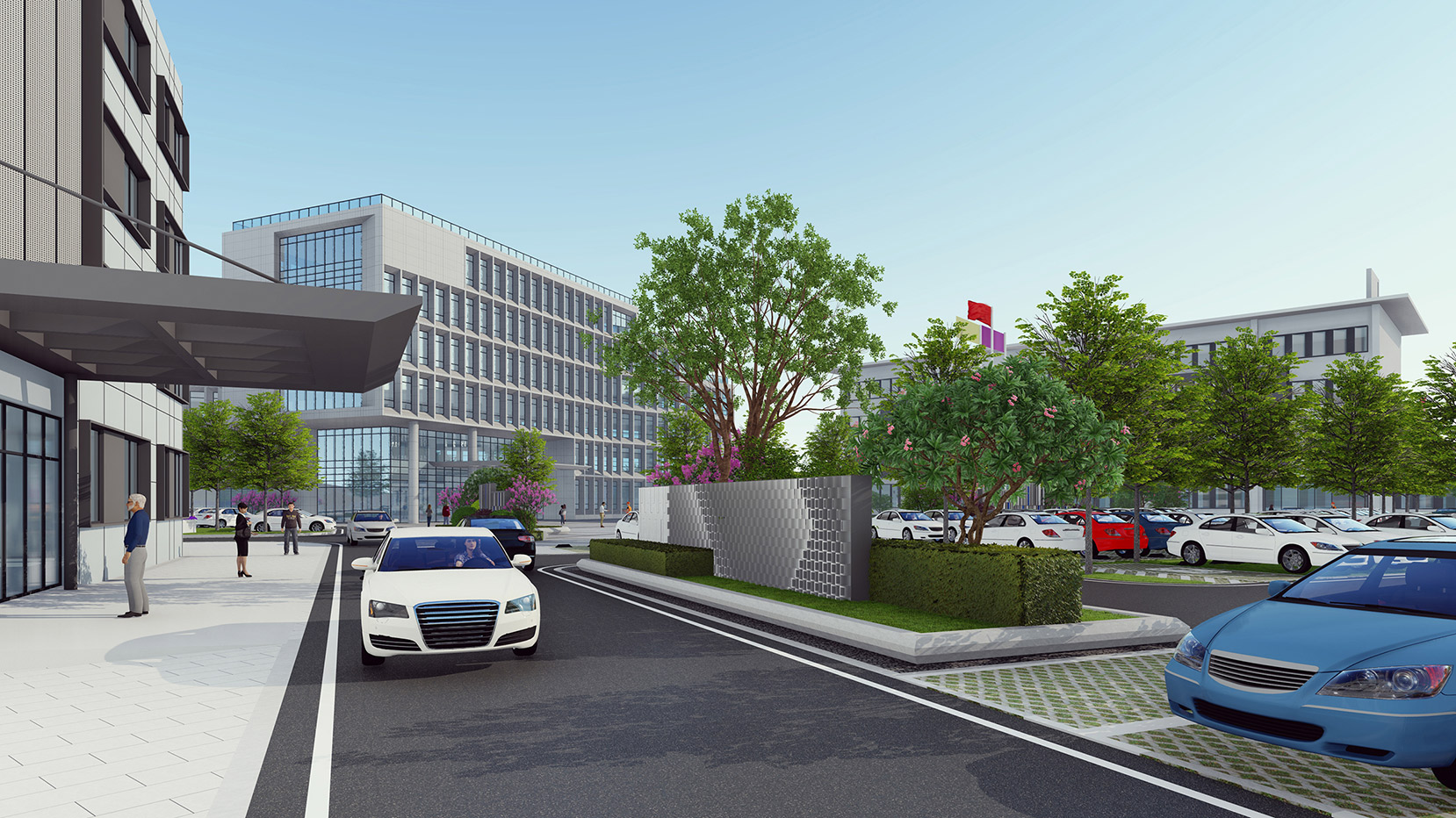 集团公司办公生活区规划设计案例4