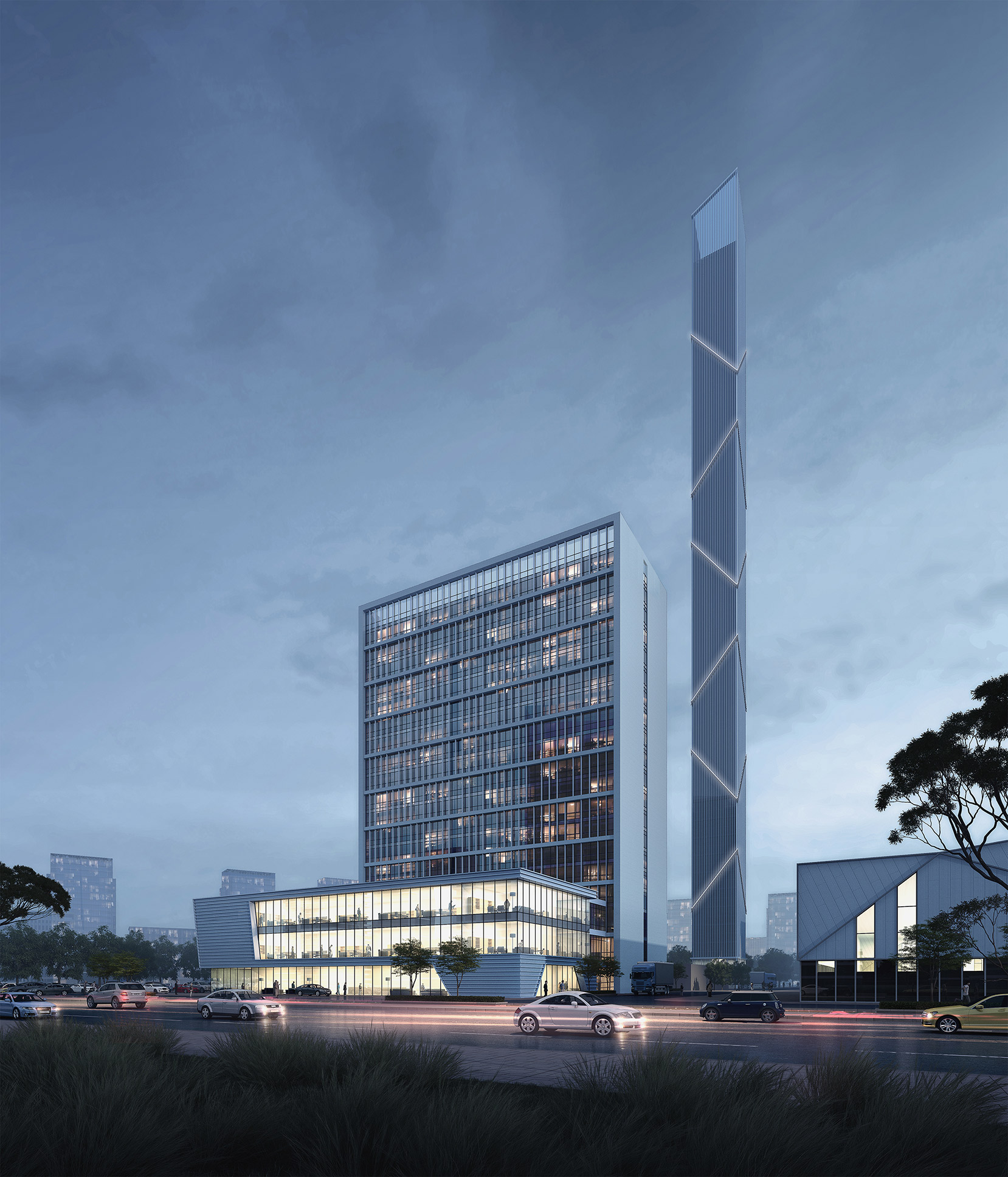 电梯厂厂房设计案例3